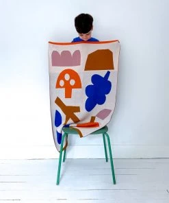 Sophie Home Gestrickte Babydecke Aus 100% Baumwolle Mit Herbstmotiven By Prints By KA Kinder