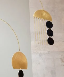 Stéphanie Barbie Kinetisches Mobile Messing Mit Schwarz