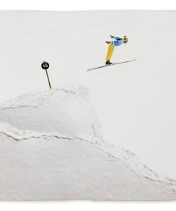 Wanddekoration Abseits Der Piste - Off Piste - StoryTiles