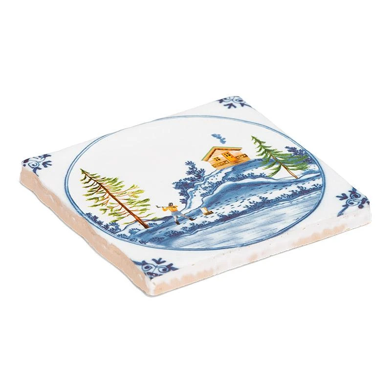 Wanddekoration Cabin In The Woods - Ein Holzhaus Im Wald - StoryTiles 5 Wanddekoration Cabin In The Woods - Ein Holzhaus Im Wald - StoryTiles