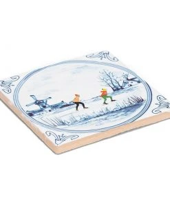 Dutch Winter - Winter In Holland - StoryTiles Wanddekoration