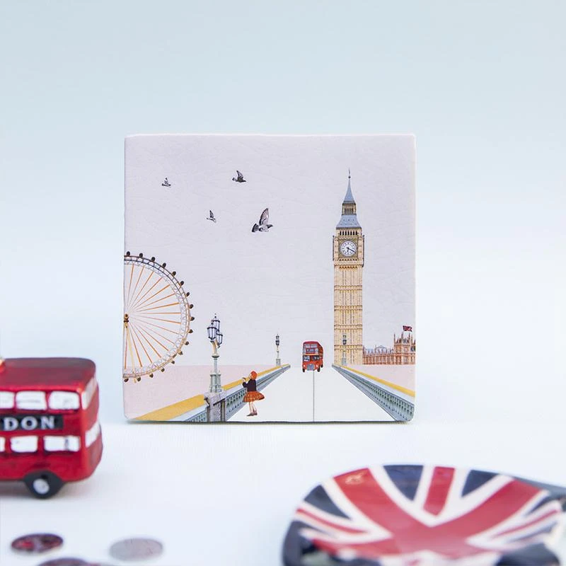 Eye On London - Ein Auge Auf London - StoryTiles - 13x13cm StoryTiles Medium Eye On London - Ein Auge Auf London - StoryTiles - 13x13cm StoryTiles Medium