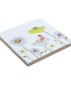 Wanddekoration Surrounded By Flowers - StoryTiles