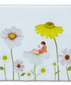 Wanddekoration Surrounded By Flowers - StoryTiles - Medium