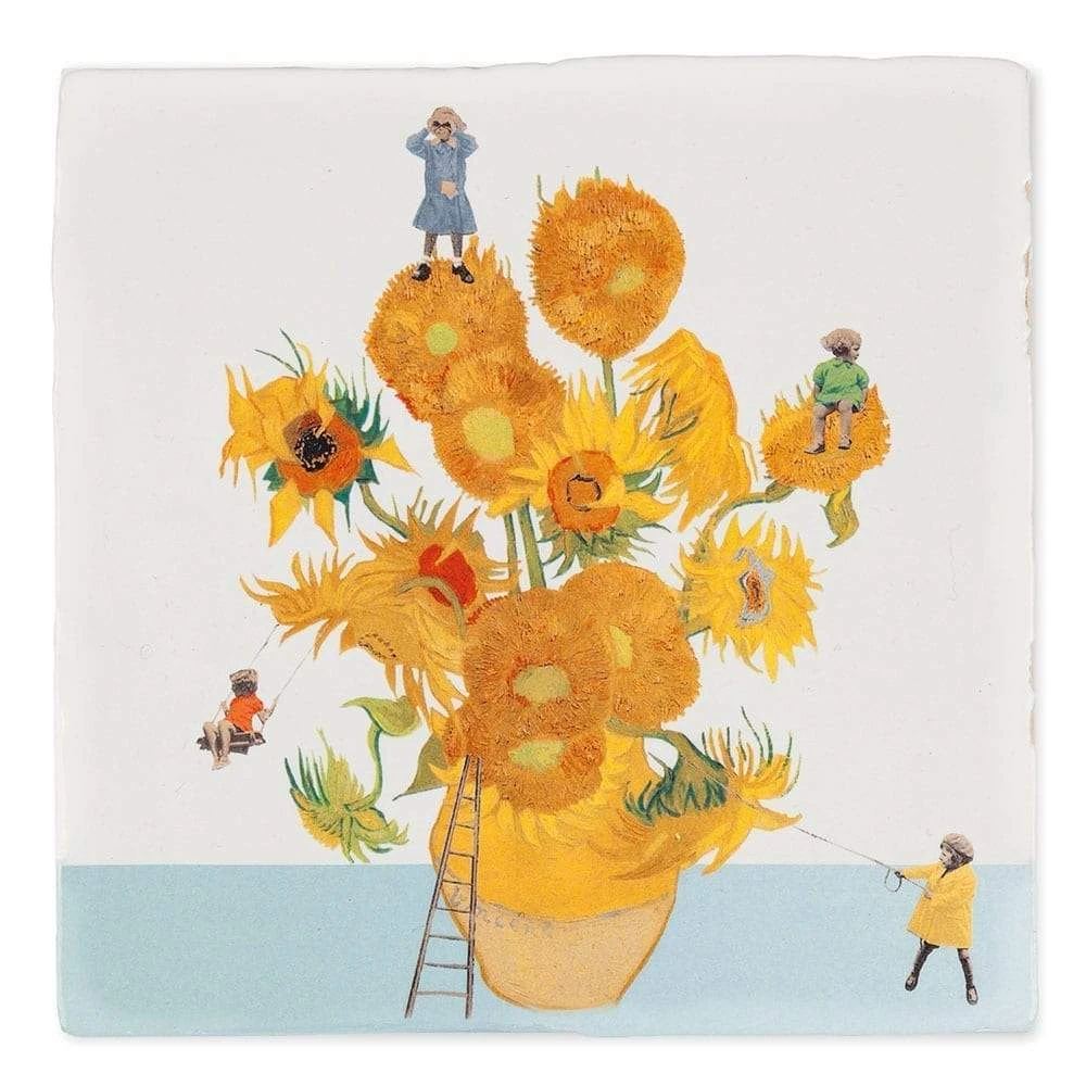 Wanddekoration The Sunflower Expedition - StoryTiles - 13x13cm StoryTiles Medium 3 Wanddekoration The Sunflower Expedition - StoryTiles - 13x13cm StoryTiles Medium