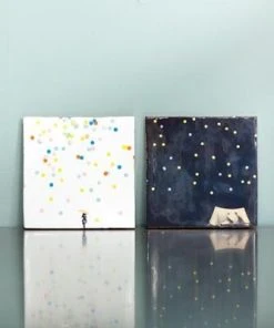 Wanddekoration Under The Stars - StoryTiles