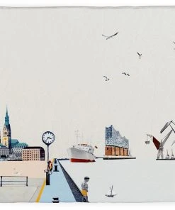 View On Hamburg - Blick Auf Hamburg - StoryTiles