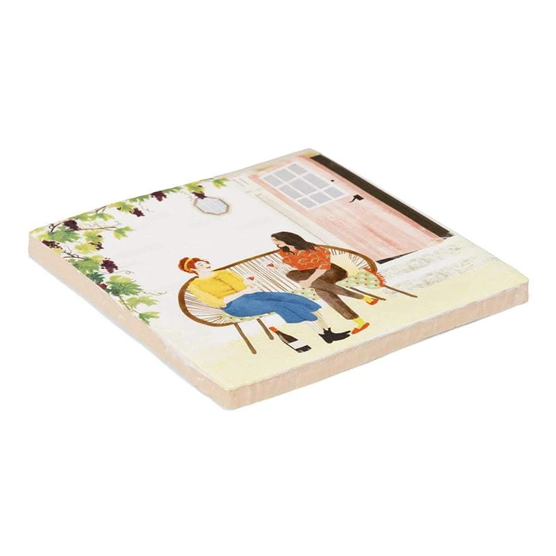 Wanddekoration Wine O Clock - StoryTiles 4 Wanddekoration Wine O Clock - StoryTiles