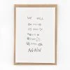 Studio Flash Letterpress Grußkarte - We Will Again... Glückwunsch Und Grußkarten