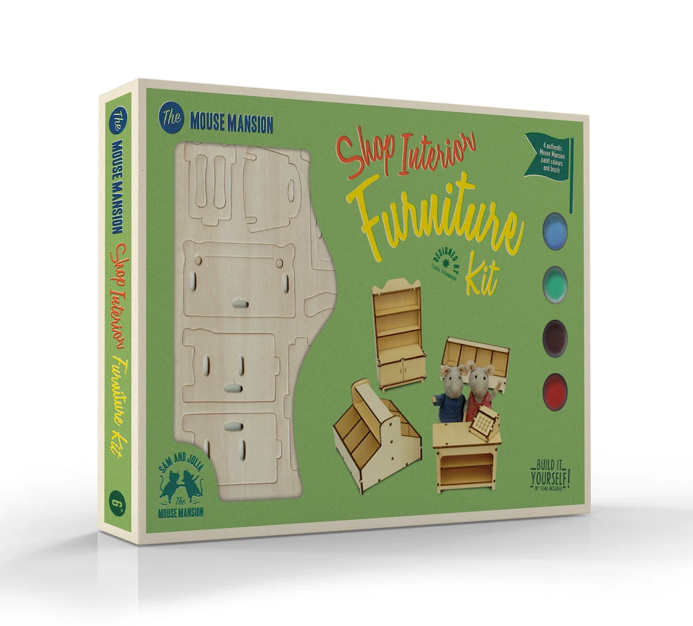 Das Mäusehaus Möbelset - Laden 3 Das Mäusehaus Möbelset - Laden