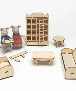 Das Mäusehaus Möbelset Wohnzimmer