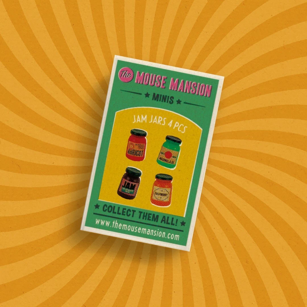 Das Mäusehaus Das Mäusehaus Mini's - Marmeladengläser Das Mäusehaus Das Mäusehaus Mini's - Marmeladengläser