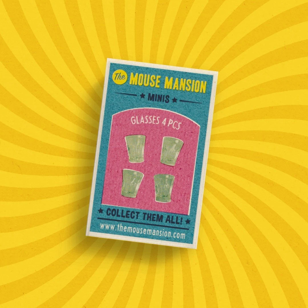Das Mäusehaus Das Mäusehaus Mini's - Wassergläser Das Mäusehaus Das Mäusehaus Mini's - Wassergläser