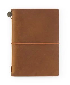 Traveler's Company Reisenotizbuch "Traveler's Notebook" Passport Leder Camel
