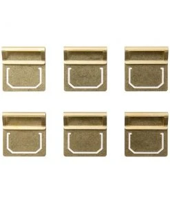 Traveler's Company Brass Index Clips Blankobücher