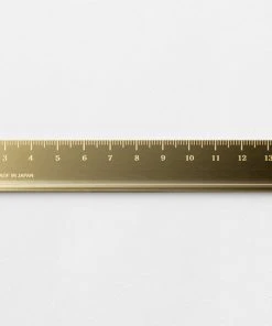 Blankobücher Traveler's Company Brass Ruler - Lineal
