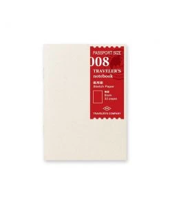 Traveler's Company Traveler´s Notebook Passport 008 Sketch Paper Blankobücher