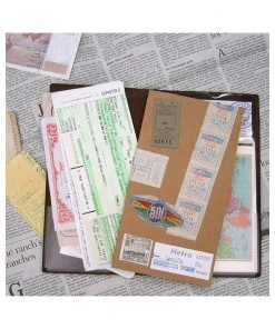 Traveler's Company Traveler's Notebook Regular 004 Pocket Sticker Blankobücher