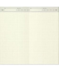 Traveler's Company Traveler's Notebook Regular 005 Free Diary (Daily)