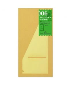 Traveler's Company Traveler's Notebook Regular 006 Pocket Sticker (L)
