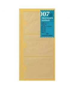 Traveler's Company Traveler's Notebook Regular 007 Card File 12 Pockets