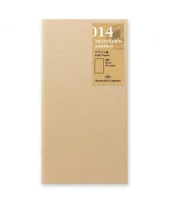 Traveler's Company Traveler's Notebook Regular 014 Kraft Paper