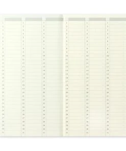 Traveler's Company Traveler's Notebook Regular 018 Free Diary (Weekly Vertical) Blankobücher