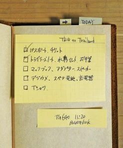 Traveler's Company Traveler's Notebook Regular 022 Sticky Notes Blankobücher