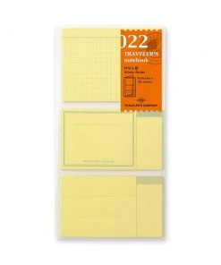 Traveler's Company Traveler's Notebook Regular 022 Sticky Notes Blankobücher