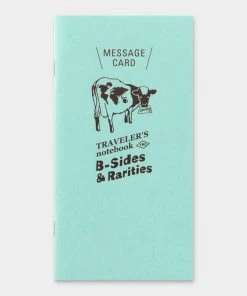 Traveler's Company Traveler's Notebook - Message Cards - B-Sides & Rarities Blankobücher