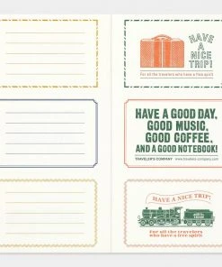 Traveler's Company Traveler's Notebook - Message Cards - B-Sides & Rarities Blankobücher