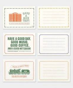 Traveler's Company Traveler's Notebook - Message Cards - B-Sides & Rarities Blankobücher
