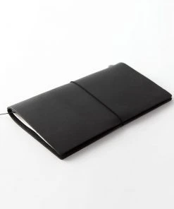 Traveler's Company Blankobücher Reisenotizbuch "Traveler's Notebook" Schwarz