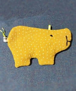 UndPaula Kirschkernkissen PAULINCHEN Gepunktet Gelb