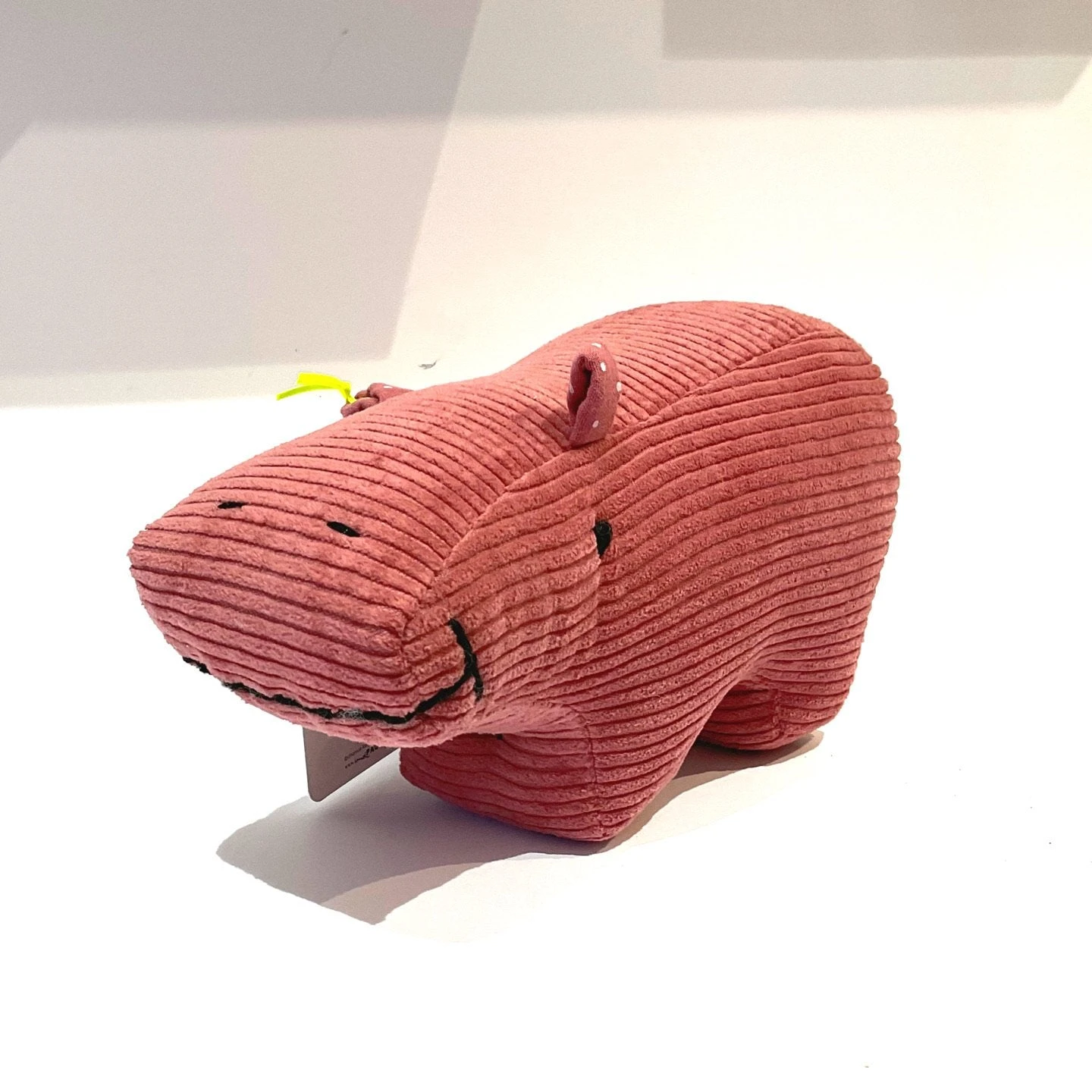 UndPAULA Nilpferd Stofftier Mit Spieluhr Rosa Breitcord 4 UndPAULA Nilpferd Stofftier Mit Spieluhr Rosa Breitcord