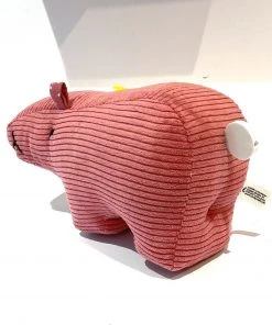 UndPAULA Nilpferd Stofftier Mit Spieluhr Rosa Breitcord 8 UndPAULA Nilpferd Stofftier Mit Spieluhr Rosa Breitcord