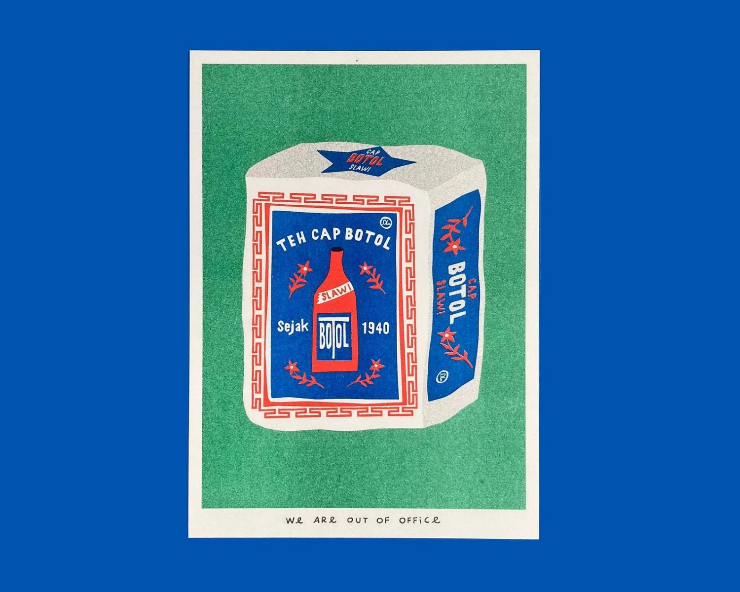 Weareoutofoffice Risoprint - Indonesischer Tee Wanddekoration 3 Weareoutofoffice Risoprint - Indonesischer Tee Wanddekoration