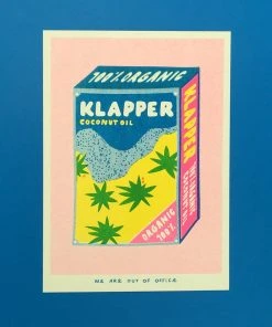 Weareoutofoffice Wanddekoration Risoprint - Kokosnussöl