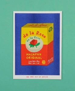 Weareoutofoffice Risoprint - Mazapan De La Rosa